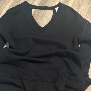 Caslon Black Crew Neck Sweater